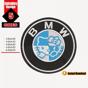 BMW Logo embroidery design
