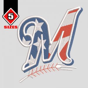 Milwaukee Brewers Flag Logo