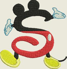 Alphabet Embroidery Design